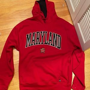 RED University Of Maryland Hoodie (Med)